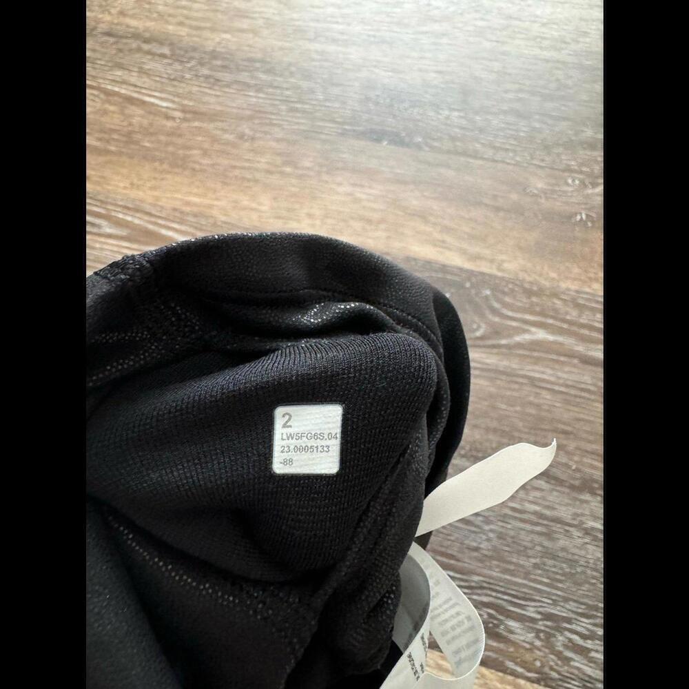 Lululemon Align High Rise 28” Shine Radiate Foil Black Size 2 NWT - Picture 7 of 7
